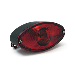Doss EC Approved Cateye Taillight In Black With Diecast Housing (ARM951109)