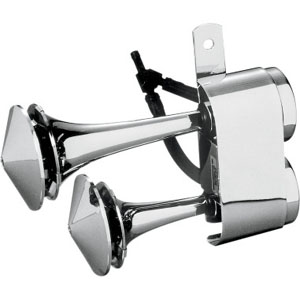 Rivco Air Horn In Chrome For Most H-D Motorcycles (2107-0064)
