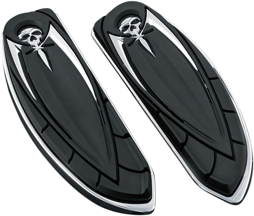 Kuryakyn Zombie Driver Floorboard Covers For Harley Davidson Touring