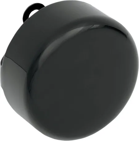 Drag Specialties Smooth Horn Cover In Black For 1993-2020 Big Twin & XL Models (76705B4)