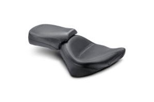 Mustang Wide Touring Two-Piece Vintage Seat Victory Kingpin, Vegas & 8-Ball, No Studs, No Conchos (76511)