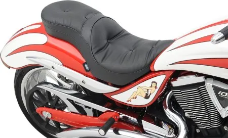 Drag Specialties Pillow Low Profile Touring Seat For Victory Jackpot, Vegas Jackpot 06-14 (Includes Ness Models) (0810-1577)