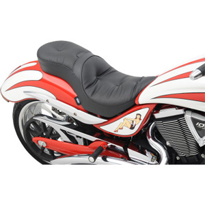 Drag Specialties Pillow Low Profile Touring Seat For Victory Jackpot, Vegas Jackpot 06-14 (Includes Ness Models) (0810-1577)
