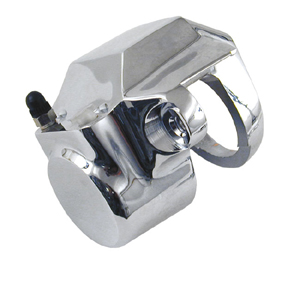 Doss OEM Style Rear Brake Caliper In Chrome For Late 1987-1999 B.T, XL (Excl. FLT) (ARM428019)
