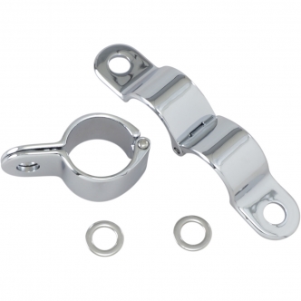 Kuryakyn 1-1/2 Inch Magnum Quick Clamps In Chrome Finish (Pair) (1001)