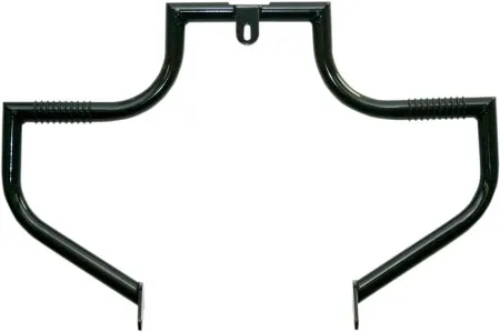 Lindby Linbar Front Highway Bars In Gloss Black Powder-Coated Finish For 91-17 FXD Models with Mid-Controls (except FXDWG, FXDX, FXDS) (BL105-1)