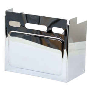Doss Battery Side Cover In Chrome For 1992-1996 Dyna, 1982-1996 XL Models (ARM000059)