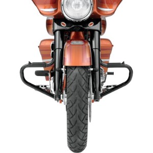 Lindby Gloss Black Powder-Coated Finish Front Multibar For 99-20 FLHT, FLHX, FLHR and H-D FL Trikes (BL1302/09)