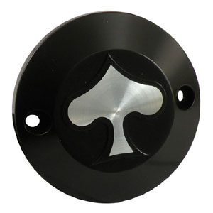 CPV Spade Point Cover In Black Finish For 1970-1999 B.T And 1971-2011 XL Models (ARM710379)