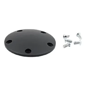 Doss Domed (5-Hole) Point Cover In Black Winkle For 1999-2017 Twin Cam (37-035BW)