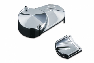 Kuryakyn Solenoid Cover In Chrome Finish For Harley Davidson Big Twin & Sportster Motorcycles (9050)