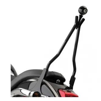 Cycle Visions Narrow 18 Inch Multitude Stick Sissy Bar in Black Powder Coated Finish (ARM562869)