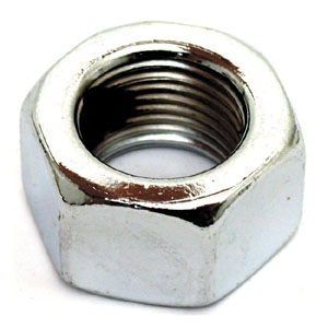 Gardner Westcott Front Axle Hex Nut, Chrome For 1941-2004 B.T And XL Models (ARM921005)