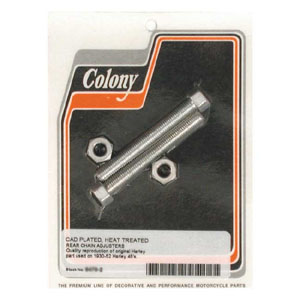 Colony Axle Adjuster Kit In Cadmium For 1930-1952 45 Inch SV Solo Models (ARM257929)