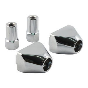 Doss Pyramid End Caps For 1973-2003 H-D Models (ARM532609)