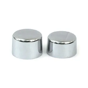 Doss Front Axle Cap In Chrome For 1972-1996 FL, FLT, FXWG, Softail; 1988-1994 FXR; 1988-1991 XL (68-137)