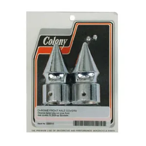 Colony, Front Sportster Pike Axle Cover In Chrome For 2004-2006 XL Models (ARM840989)
