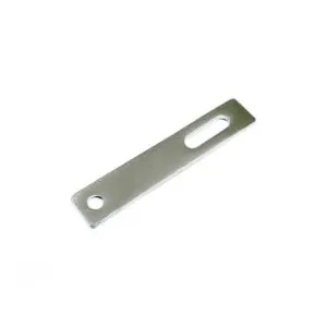 DOSS 4-3/4 Inch Long Universal Exhaust Mount Bracket With 1 Round Hole & 1 Elongated Hole (10-129)