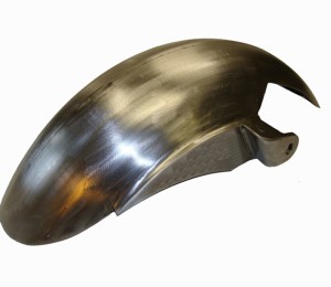 NCC BK Rear Fender No Cut-Out For Harley Davidson 2004-2022 XL Models With 220mm Tire Size in Smooth Finish (ARM410409)