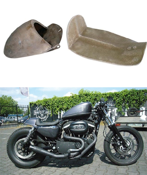Cafe racer on sale seat kit