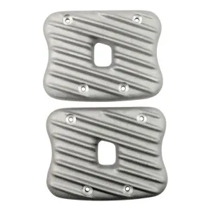 EMD Ribster Rocker Box Covers In Raw Finish For Harley Davidson 1986 2003 XL Sportster Models RCXL R R ARH Custom USA