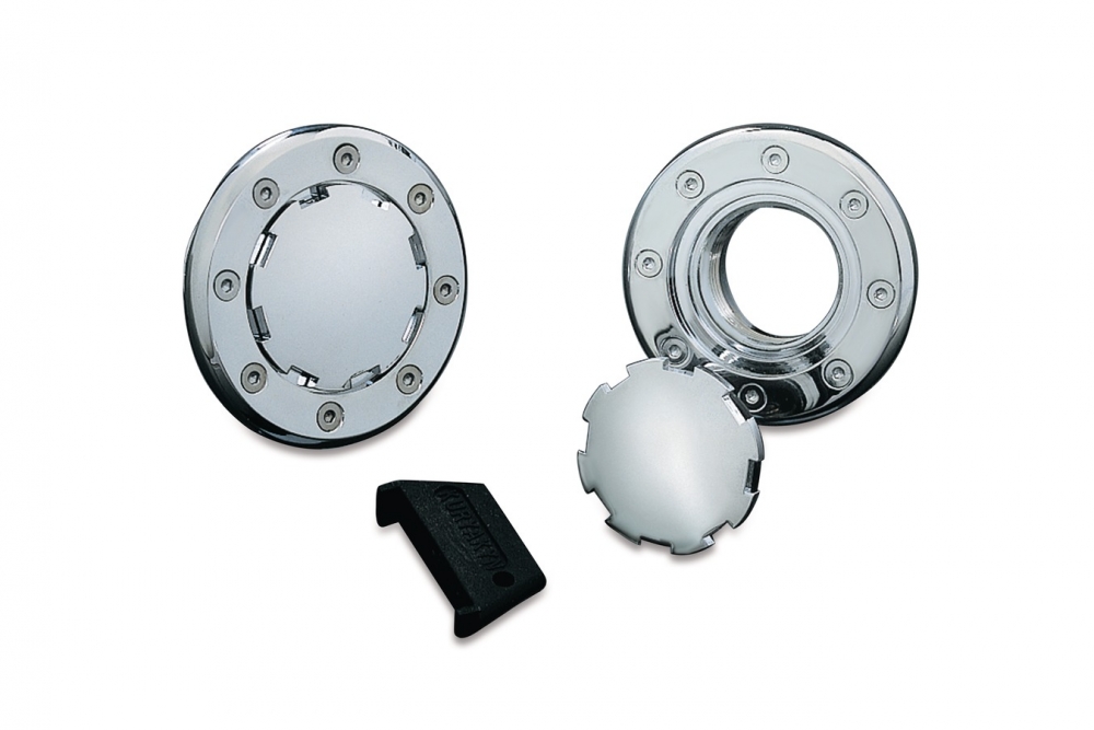 Kuryakyn Vented Flush Mount Gas Cap In 