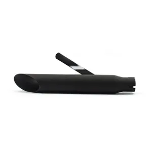 Doss SuperSlash, 2 1/2 Inch Outlet Diameter, 16.5 Inch Long Black Universal Muffler (52-921BK)