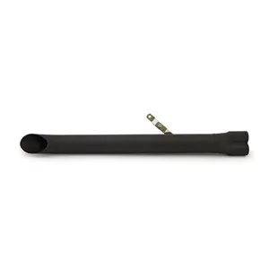 Doss Turn Out FLH Shovel Style, Dual Collector, 3 Inch Outlet Diameter, 30 Inch Long Black Universal Muffler (ARM317005)