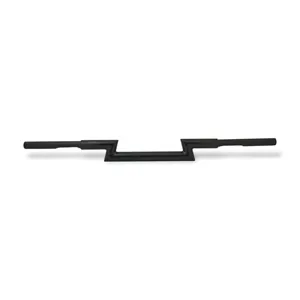 Fehling MSP Z Bar High 1 1/4 Inch Handlebar In Black Finish (ARM912655)