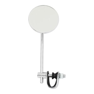 DOSS Clamp-On Steel Mirror With 3 Inch Diameter Head And 6 Inch Stem (Sold Individually) (ARM021609)
