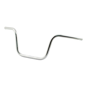 Fehling 7/8 Inch Apehanger Handlebar In Chrome Finish, Non-Dimpled (ARM217939)