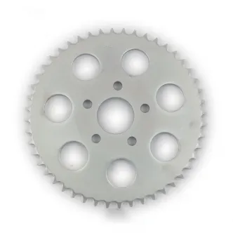 DOSS 48 Teeth Rear Sprocket in Zinc Finish For 1973-1985 4-Speed B.T., 1979-1981 XL Sportster Models (12-002)