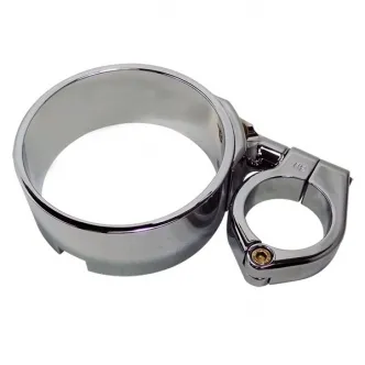 Joker Machine Speedo Ring with 39mm Swivel Clamp Chrome (10-315C)