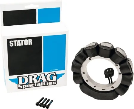 Drag Specialties Coated Alternator Stator For 84-87 FLT/FLHT 84-88 FXST/FLST,85-86 FXWG,84-87 FXR (29965-81ACBXLB1)
