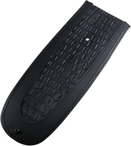 Drag Specialties Fender Skin With Embossed Gator Leather Center For 2006-2017 FXD/FXDWG (1405-0136)