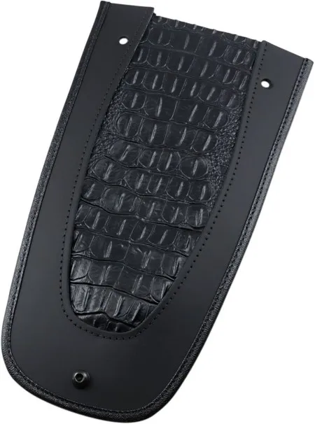 Drag Specialties Fender Skin With Embossed Gator Leather Center For 1997-2020 FLHR,FLHT,FLTR,FLHX (1405-0139)