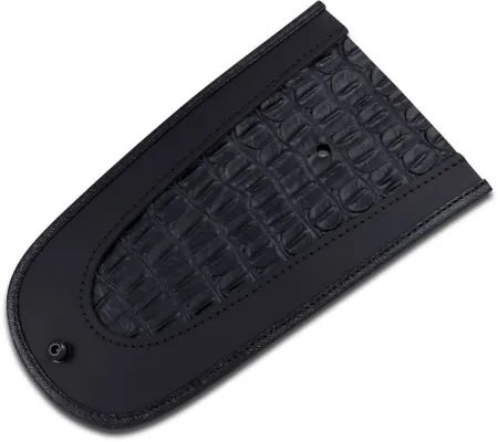 Drag Specialties Fender Skin With Embossed Gator Leather Center For 2004-2020 XL (EXCEPT 1200X/V) (1405-0142)