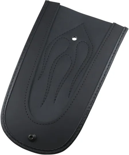 Drag Specialties Fender Skin With Flame Stitch Automotive-Grade Vinyl Center For 2004-2020 XL (EXCEPT 1200X/V) (1405-0143)
