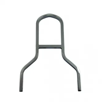 DOSS 11 Inch Tall And 11-1/16 Inch Wide Upright Sissy Bar in Chrome Finish (ARM931309)
