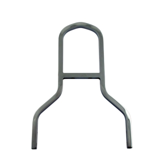 DOSS 11 Inch Tall And 8-3/4 Inch Wide Upright Sissy Bar in Chrome Finish (ARM141309)