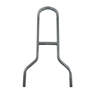 DOSS 16 Inch Tall And 6-3/4 Inch Wide Upright Sissy Bar in Chrome Finish (ARM721309)