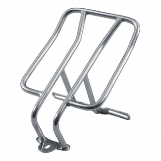 DOSS Chrome Luggage Rack For 91-05 Dyna Models (Excl. FXDWG) (ARM444115)