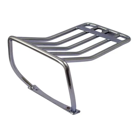 DOSS Bobbed Fender Luggage Rack In Chrome For 06-11 FXST Models  (Excl. FXSTD) (28-032)