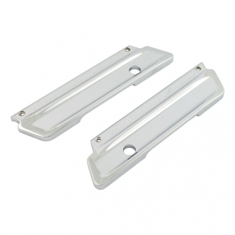 Performance Machine Smooth Saddlebag Latch Covers In Chrome For 2014-2016 Touring Models (0200-2009-CH)