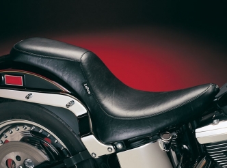 Le Pera Silhouette Foam 2-Up Seat For Harley Davidson 2000-2007 Softail 150mm Tire (excl. Deuce) Models (LX-840)