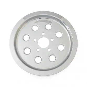 DOSS Pulley Cover In Chrome Finish for 00 to 05 Dyna with 70 tooth pulley (91346-00) (15-303)