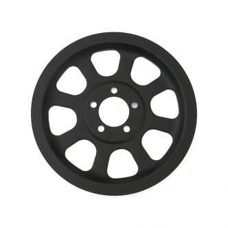 DOSS Pulley Cover In Black Finish for 07-17 Dyna with 66 tooth pulley (ARM758215)