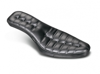 Le Pera Cobra Pleated Seat For Harley Davidson 1957-1978 XL Available In Foam Material w/ Pleated Cover (L-374)