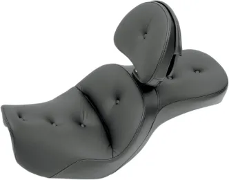 Saddlemen Explorer RS Seat With Backrest For Harley Davidson 2006-2017 FXD, 2010-2017 FXDWG & 2012-2016 FLD Dyna Motorcycles (806-04-030RS)