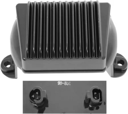 Drag Specialties Solid-State Regulator in Black For Harley Davidson 2006-2008 Touring Motorcycles (2112-0792)